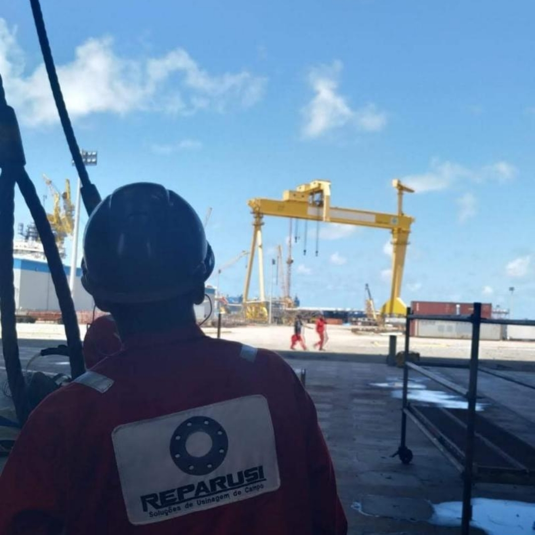 Reparusi - Soluções em usinagem de campo indutrial, petroleo, gás, textil
